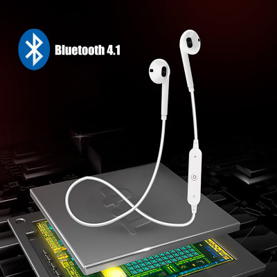 Слушалки Слушалки безжични Стерео слушалки Apple дизайн Bluetooth 4.0 за спорт бели